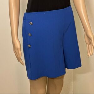 Nicole Miller Vibrant Blue Shorts